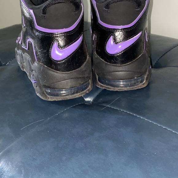 2023 air uptempo black and purple - Picture 3 of 4